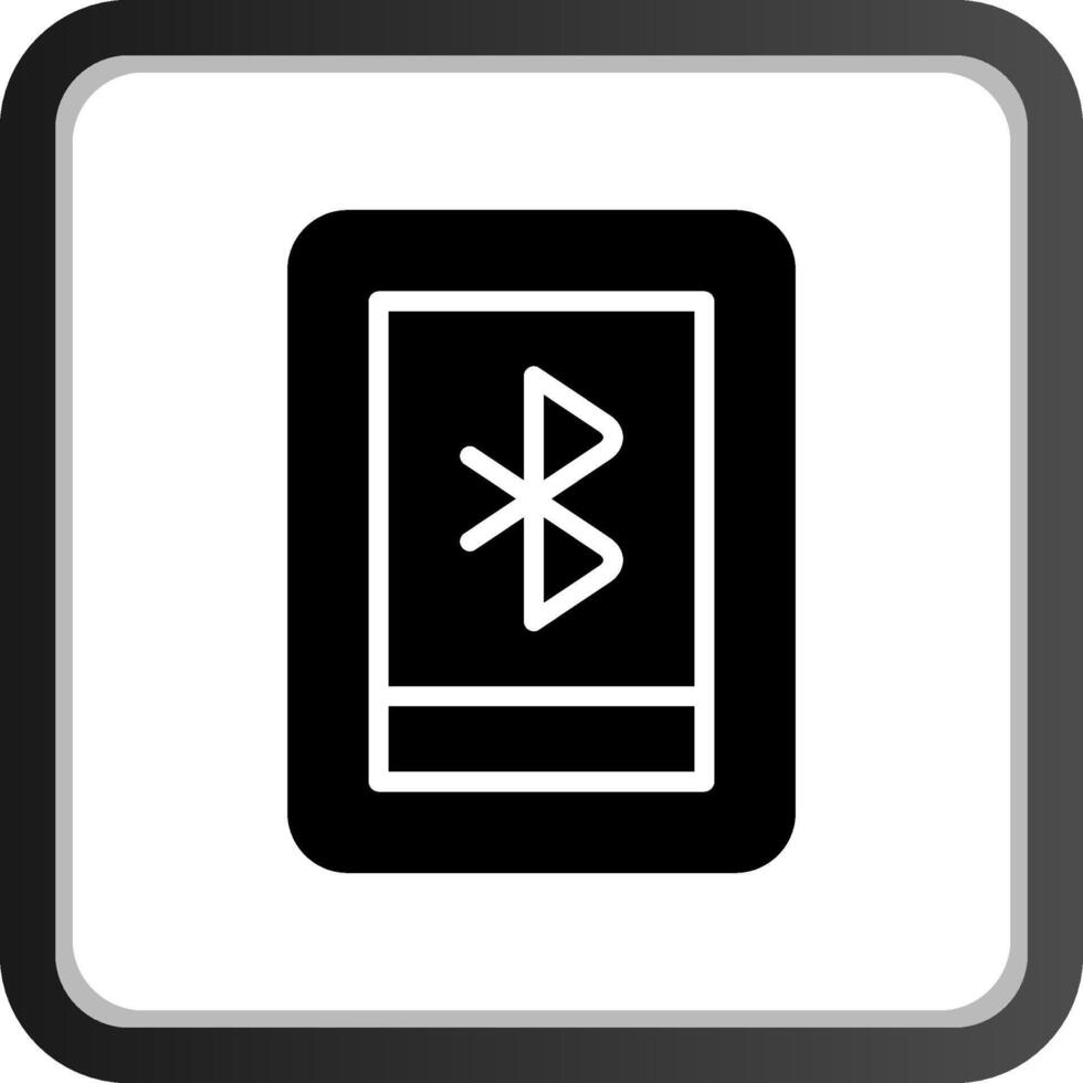 diseño de icono creativo bluetooth vector