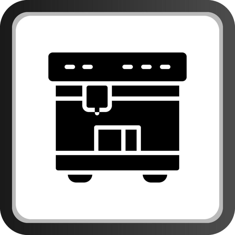 3D Printing Creative Icon Design vector