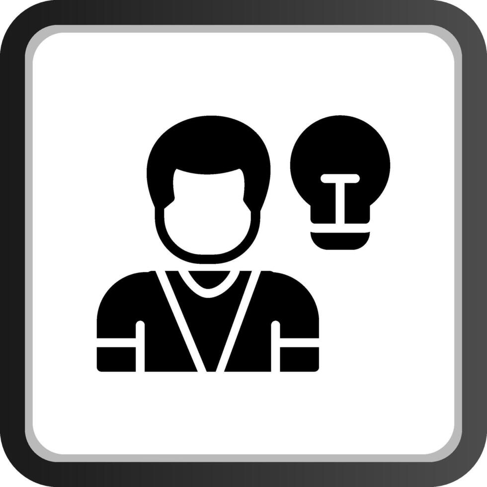 diseño de iconos creativos de ideas vector