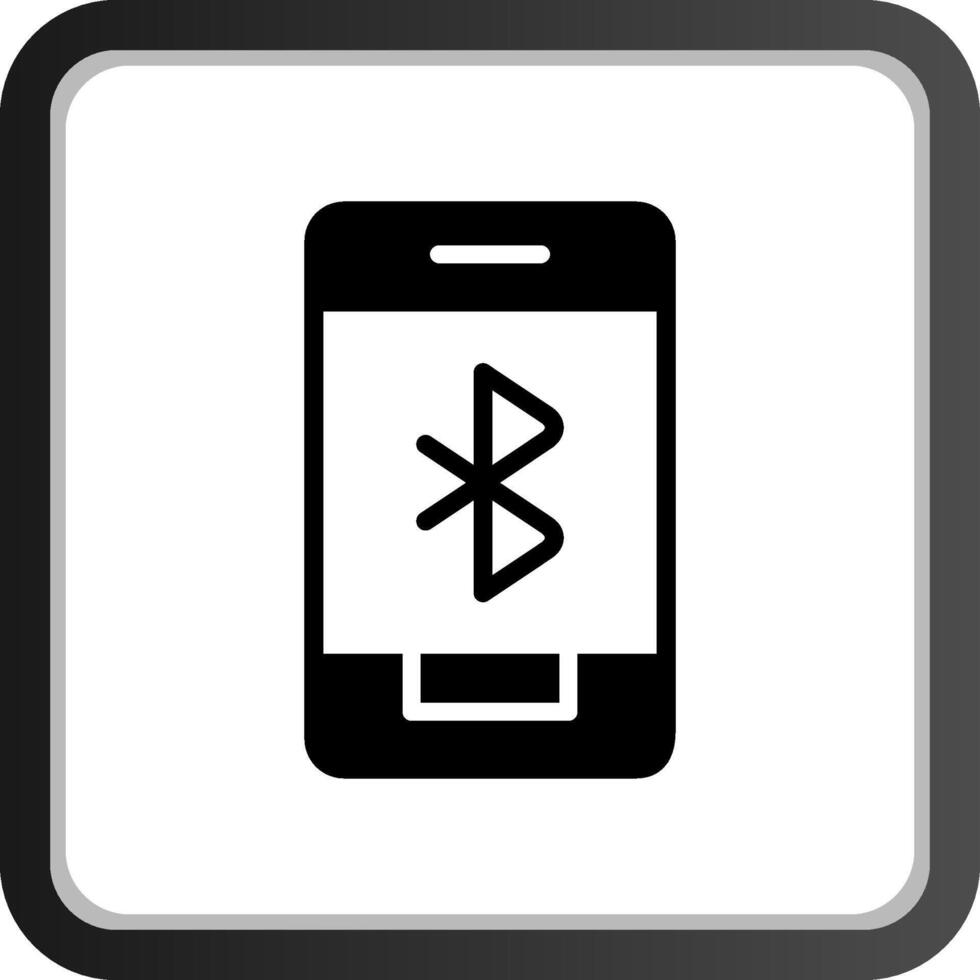 diseño de icono creativo bluetooth vector