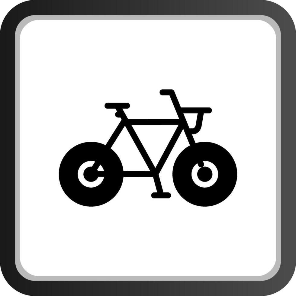 diseño de icono creativo de bicicleta vector