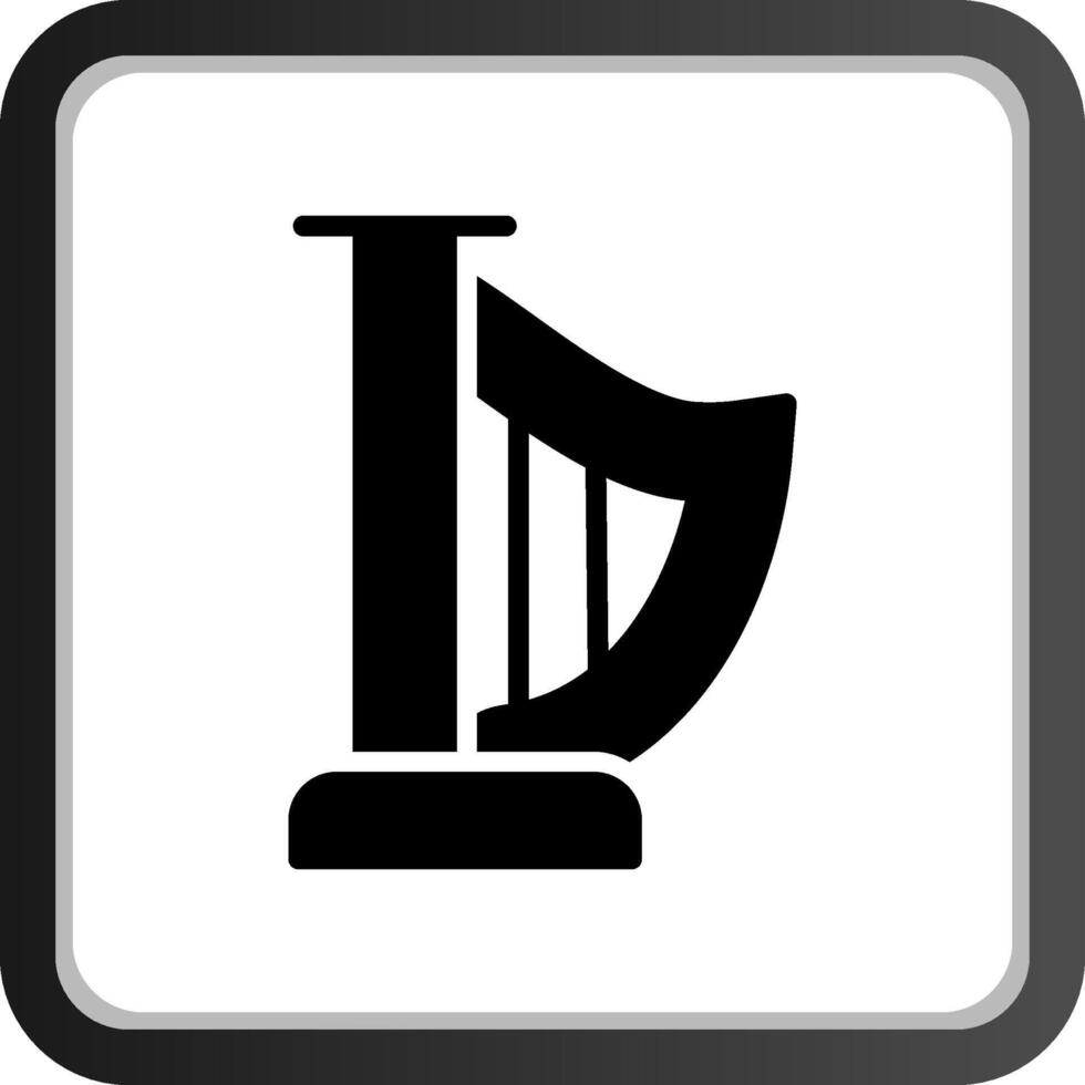 Harp Creative Icon Design vector