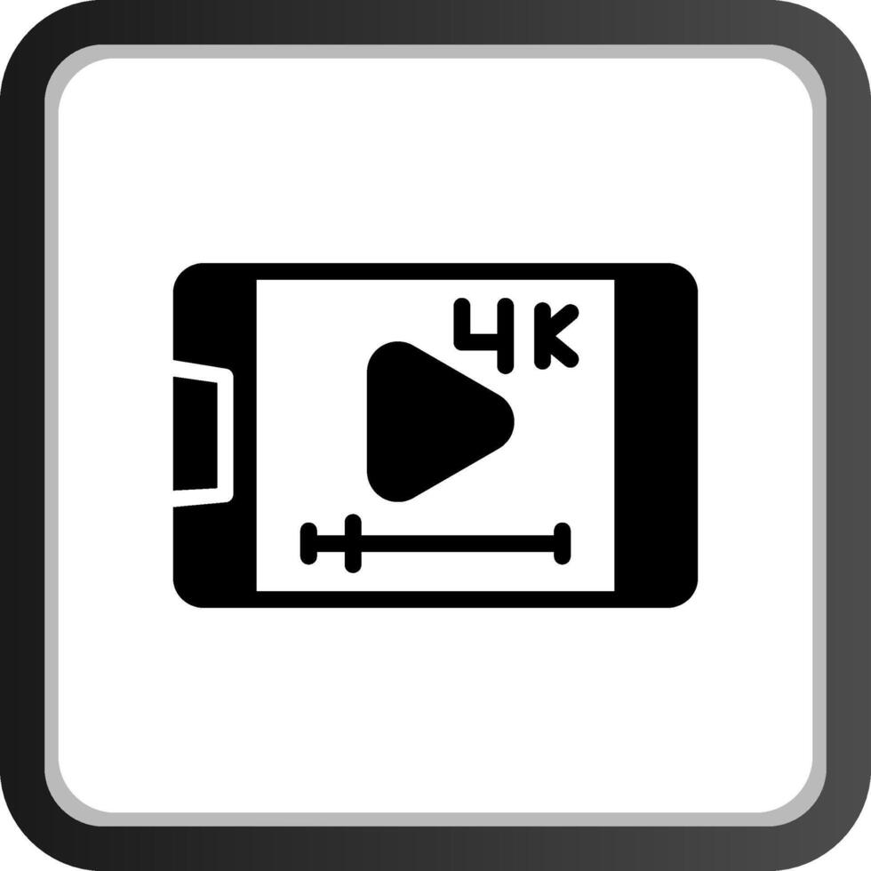 diseño de icono creativo de transmisión de video vector