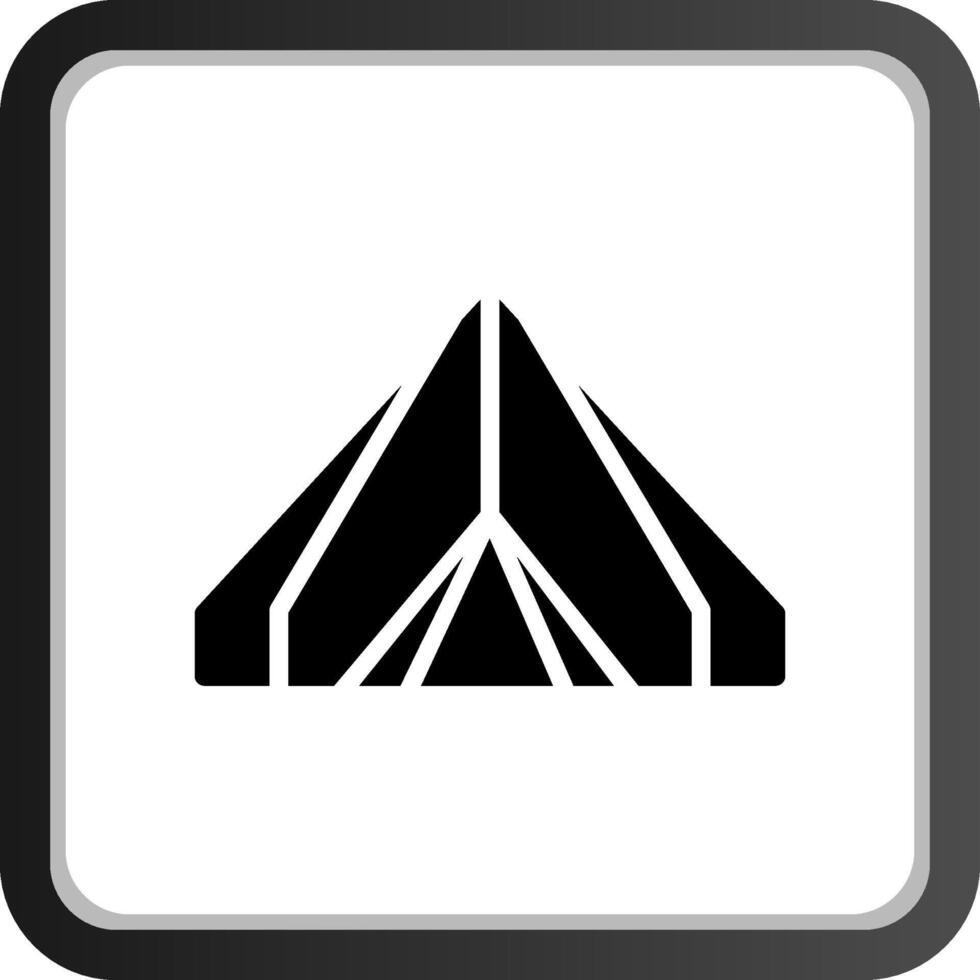 diseño de icono creativo de camping vector