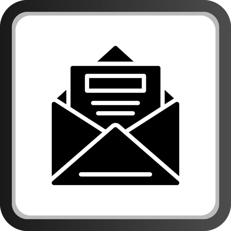 Open Email Creative Icon Design vector