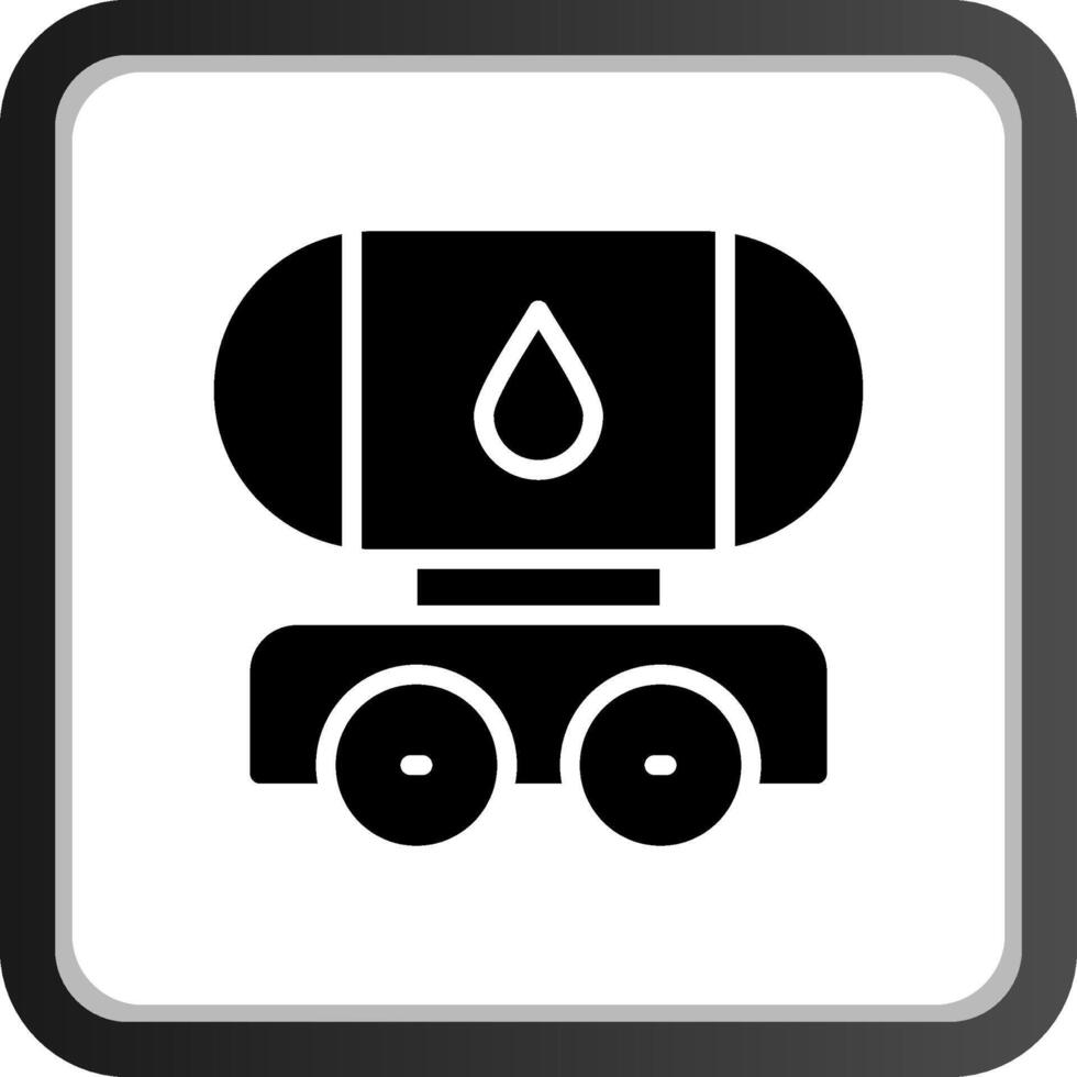 Tanker Creative Icon Design vector