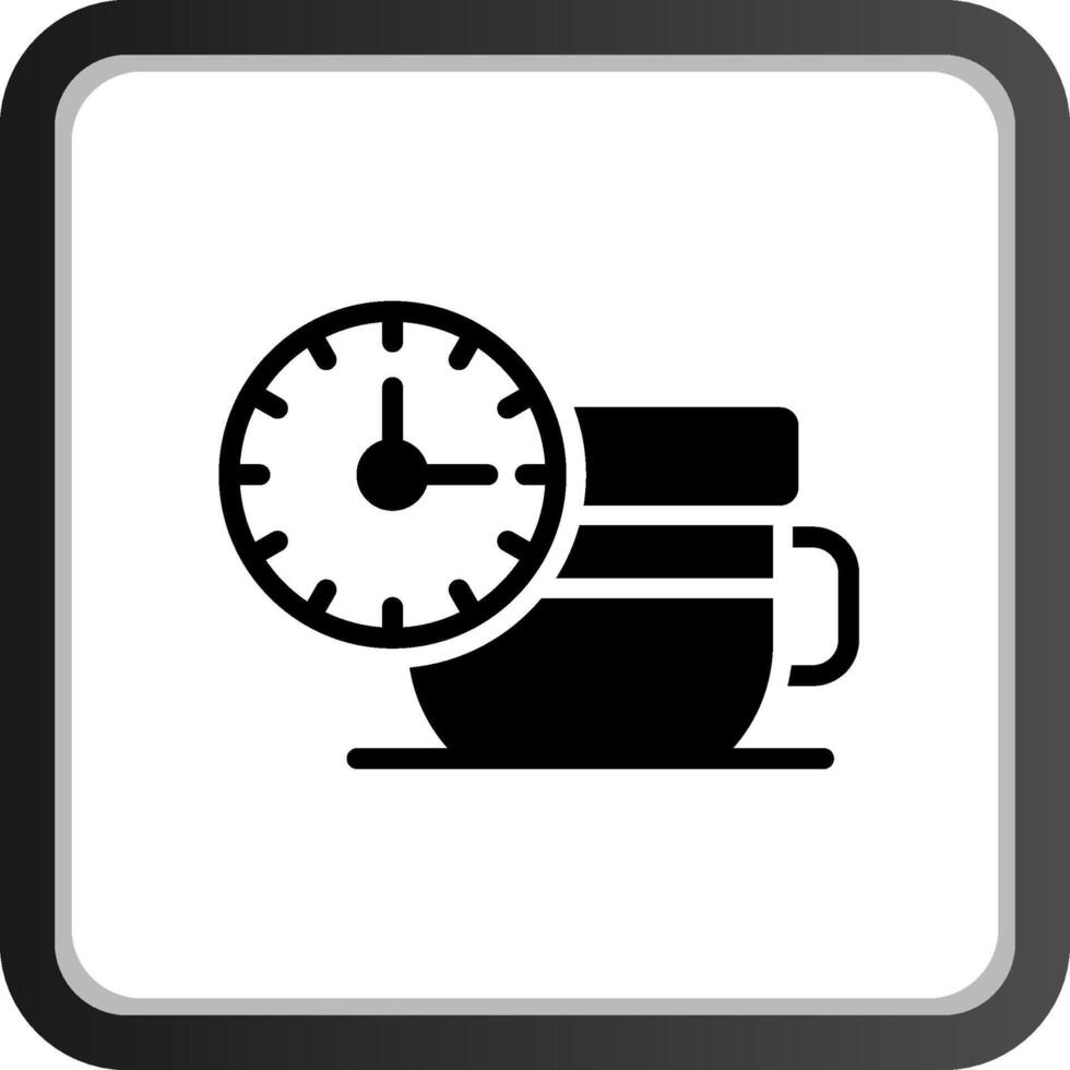 diseño de icono creativo de la hora del té vector