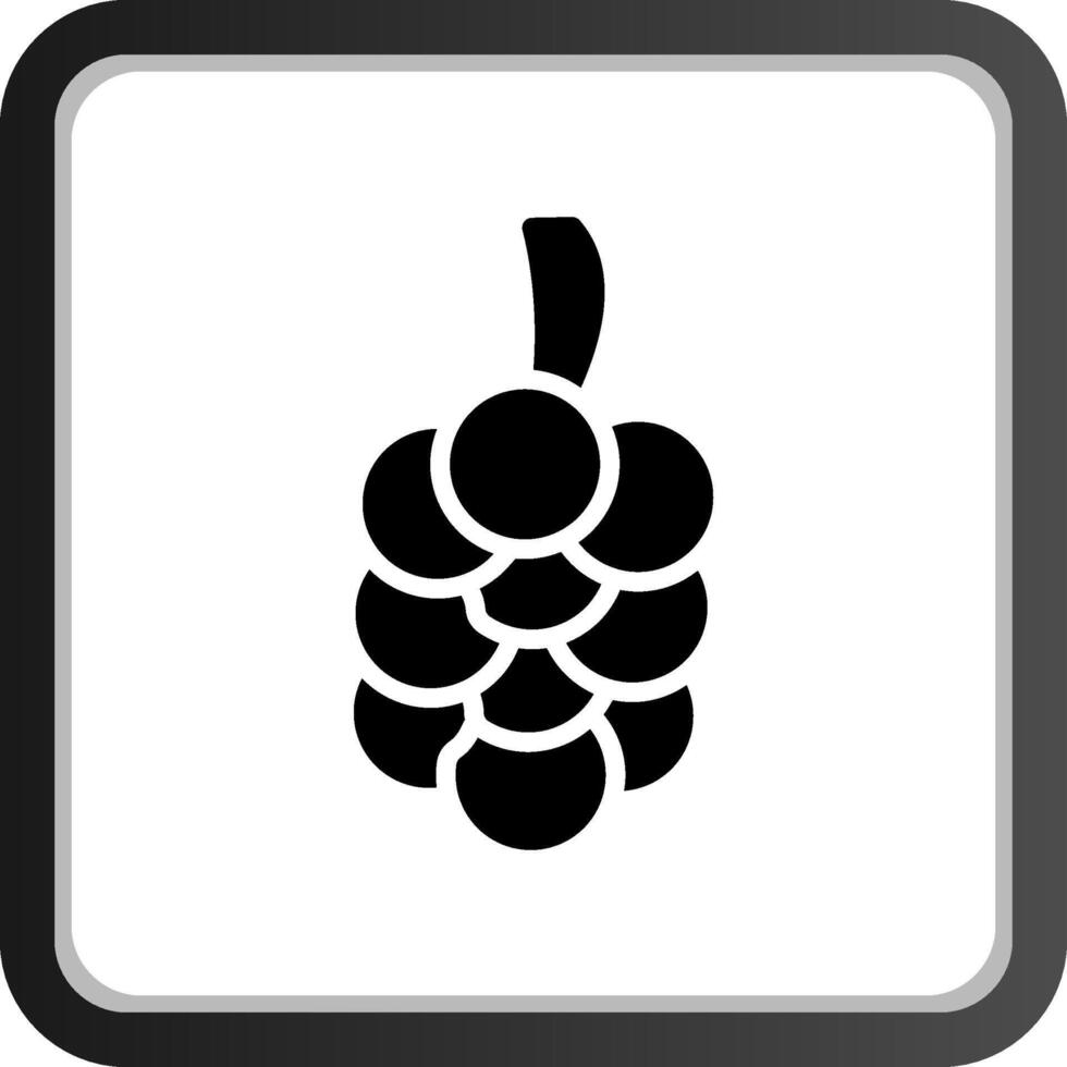 Grapes Creative Icon Design vector