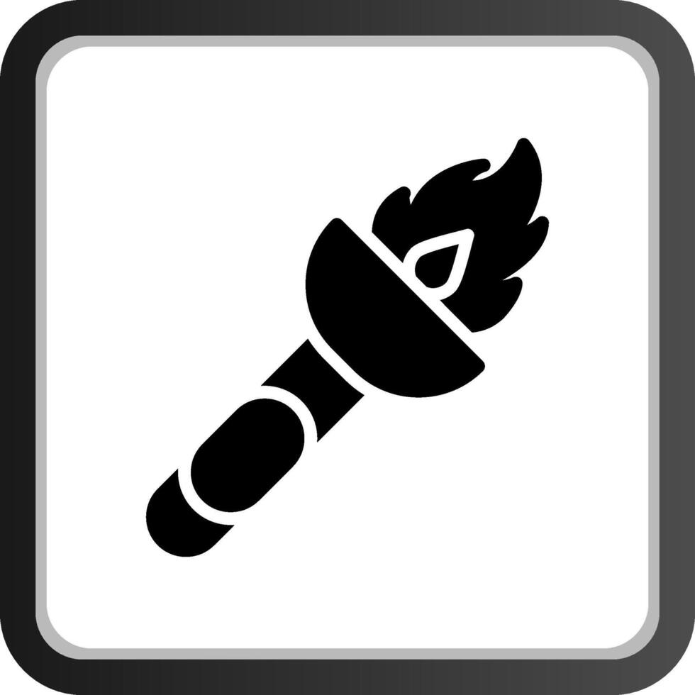 Torch Creative Icon Design vector