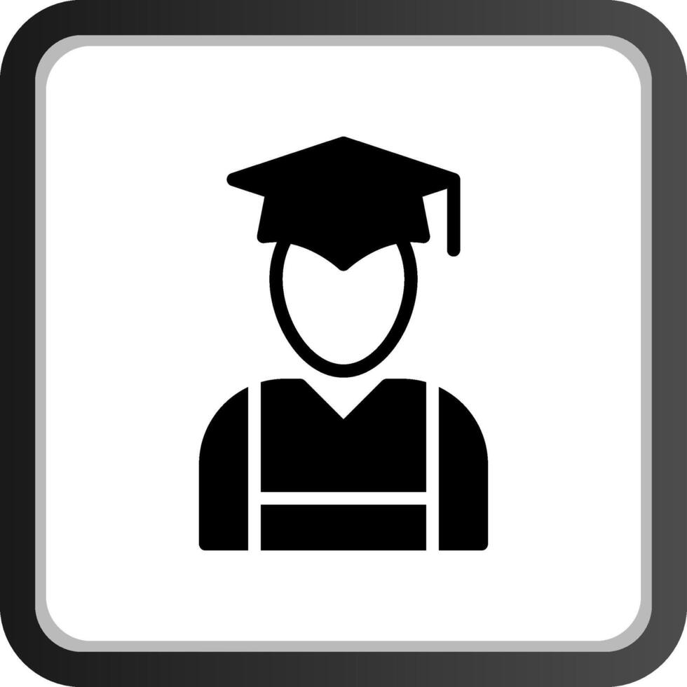 diseño de icono creativo graduado vector