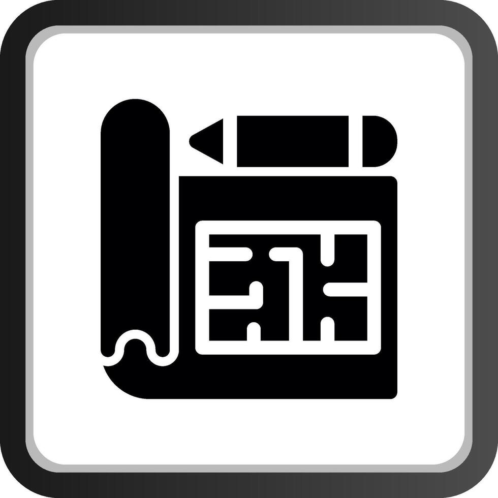Blueprint Creative Icon Design vector
