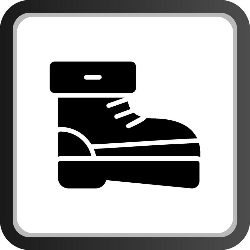 diseño de icono creativo de botas vector