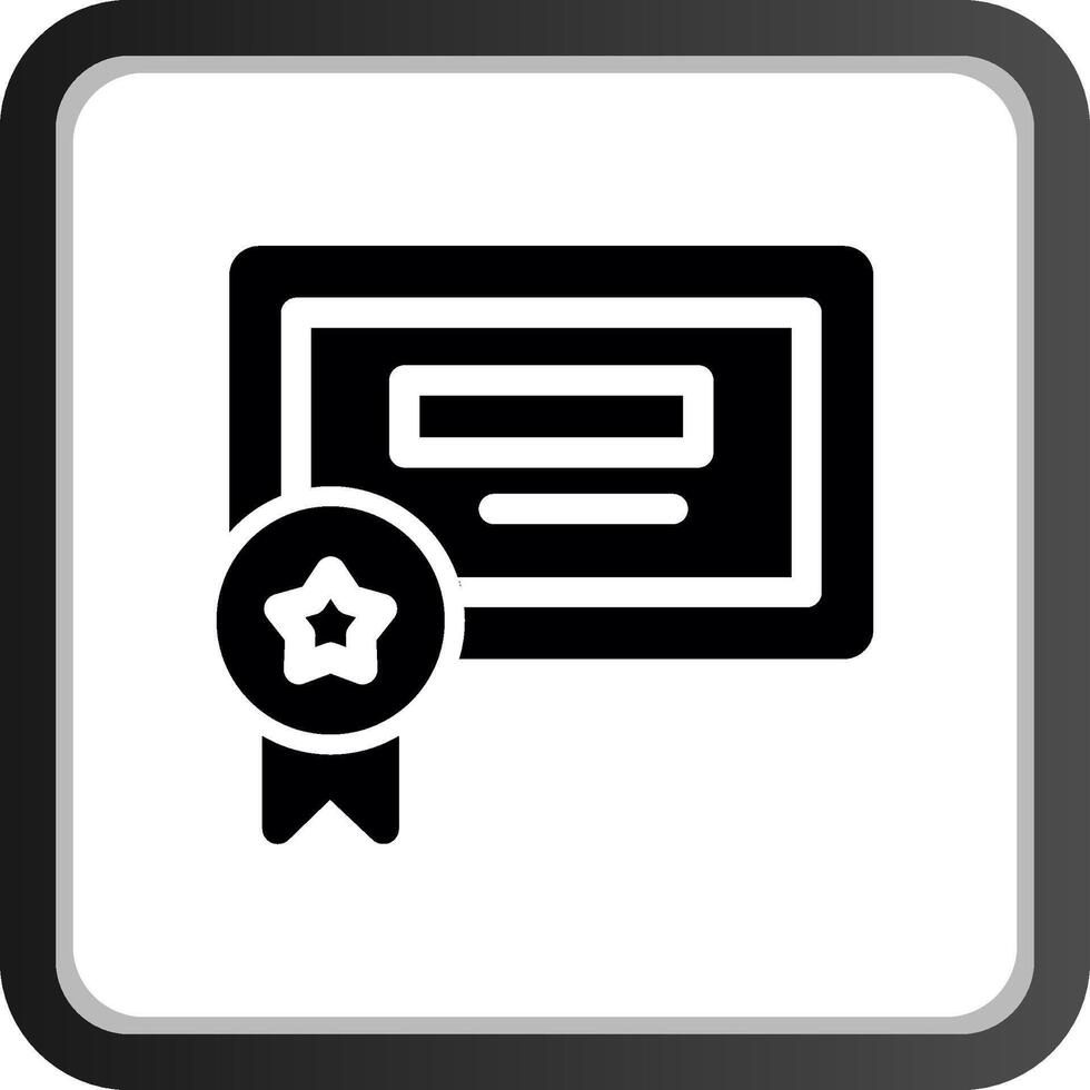 Certification Creative Icon Design vector