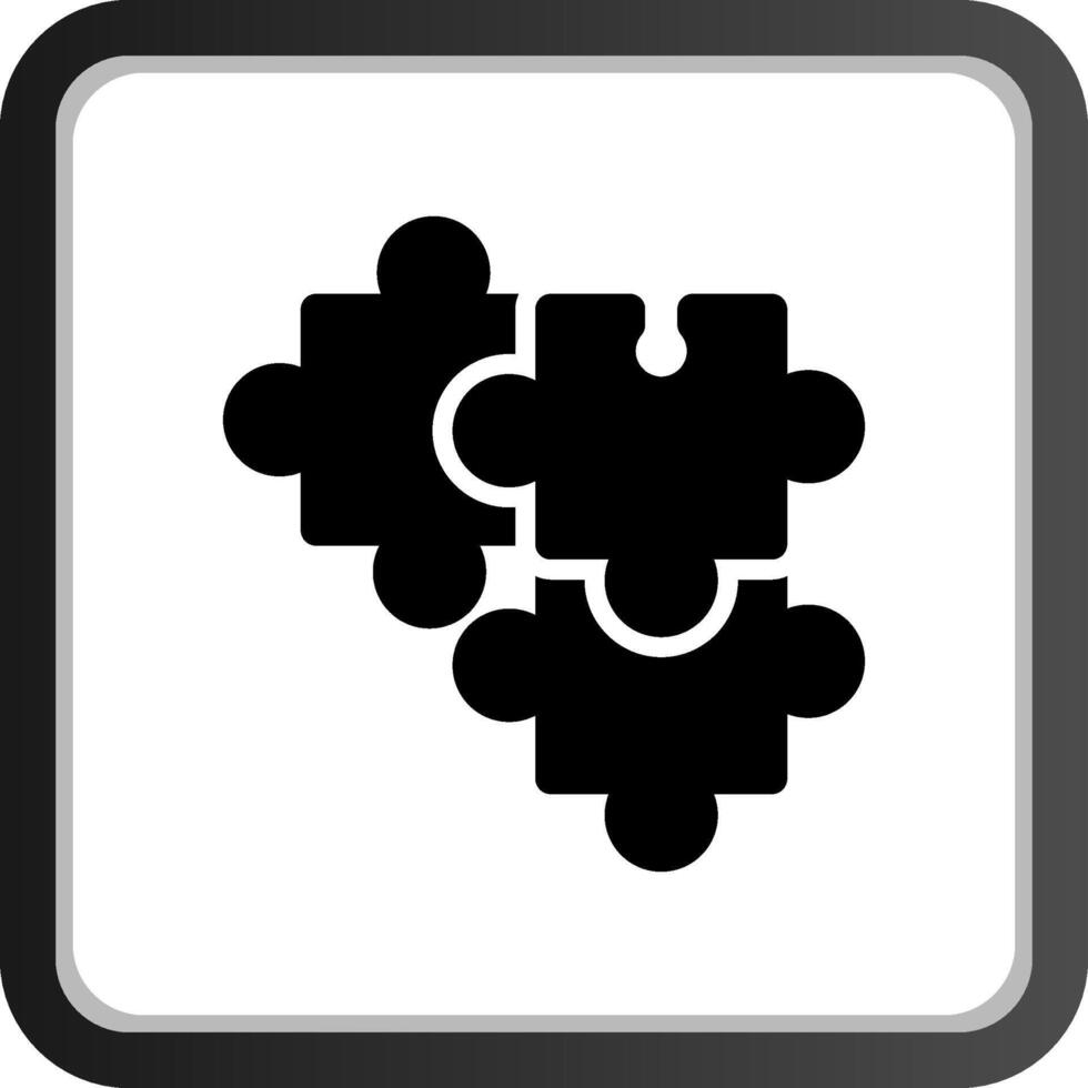 Puzzle Creative Icon Design vector