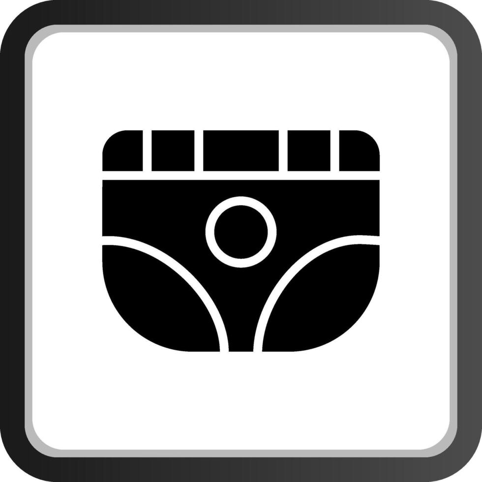Diaper Creative Icon Design vector