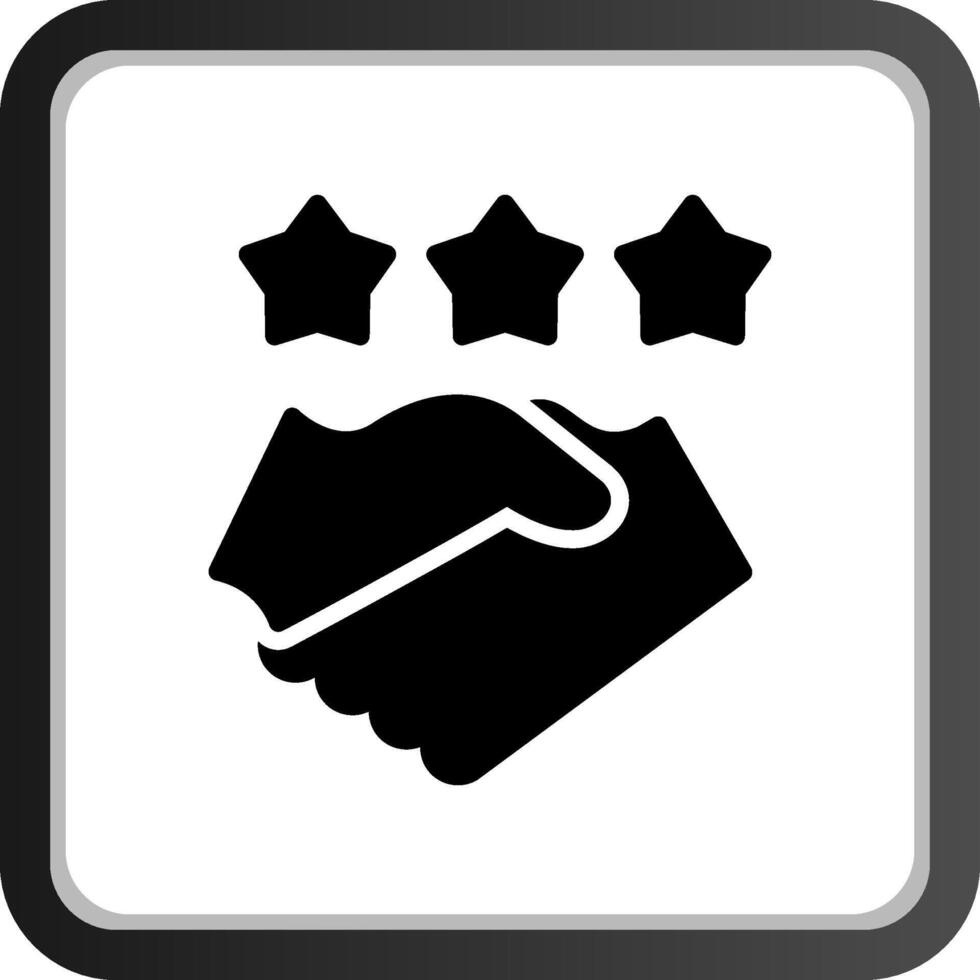 Game Handshake Creative Icon Design vector