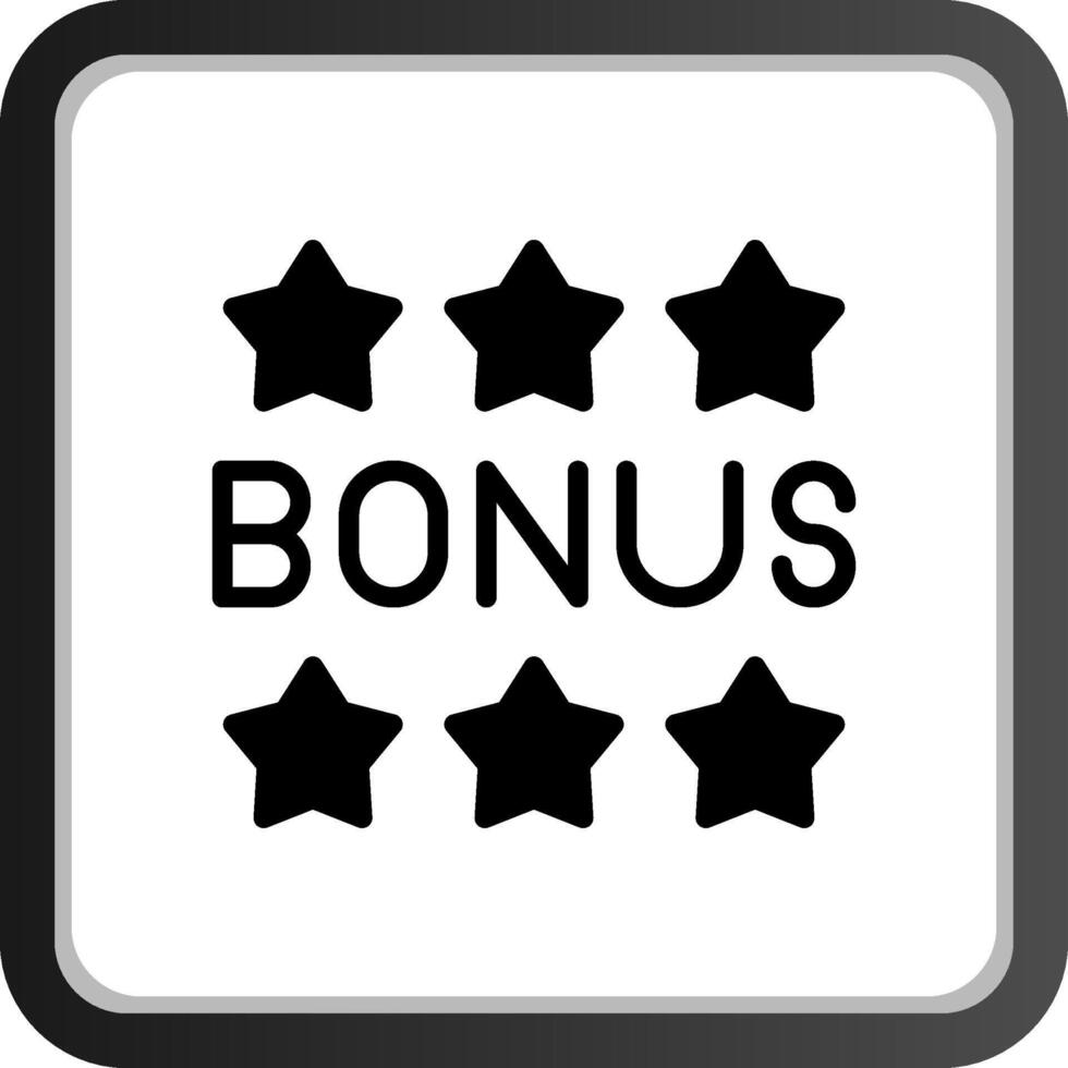 Bonus Creative Icon Design vector