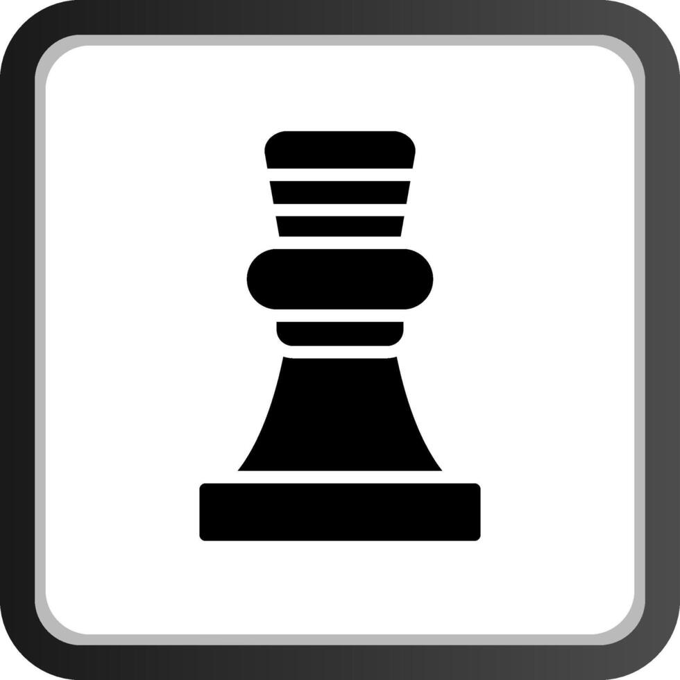 Chess Game Creative Icon Design vector