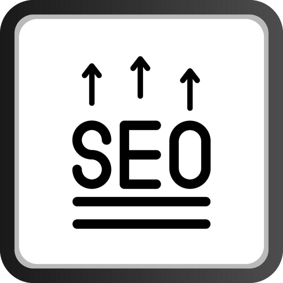 diseño de icono creativo seo vector