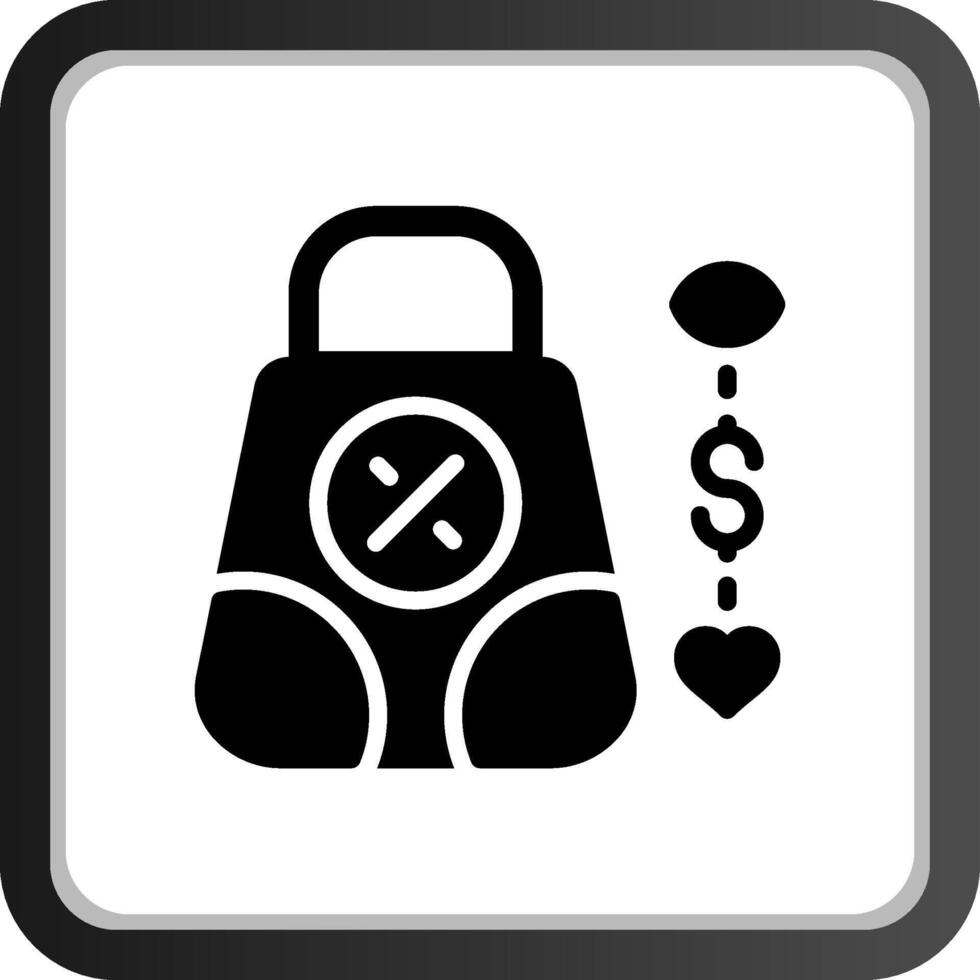 Consumer Behavior Creative Icon Design vector