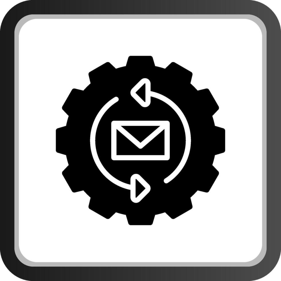 Marketing Automation Creative Icon Design vector