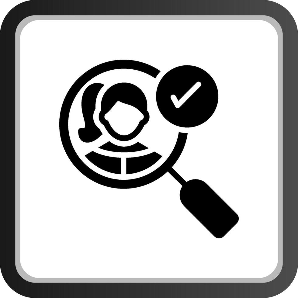 Customer Discovery Creative Icon Design vector