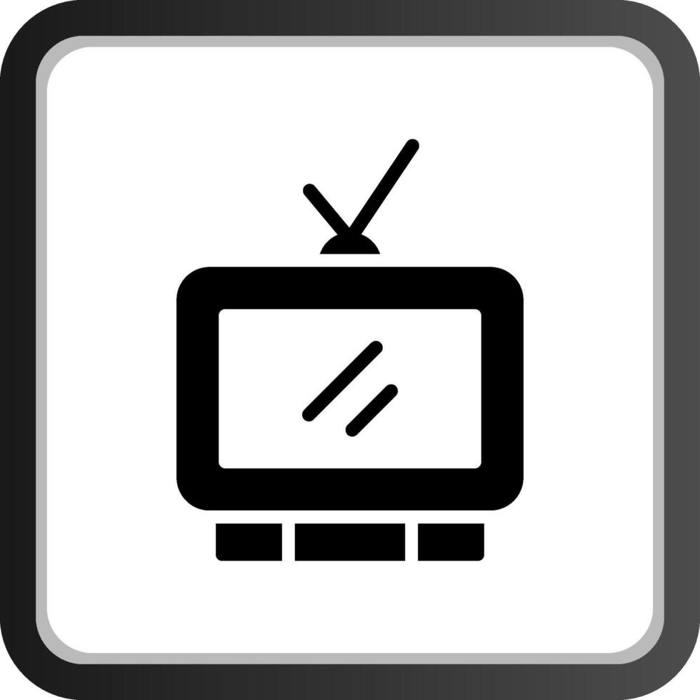 diseño de icono creativo de televisión vector