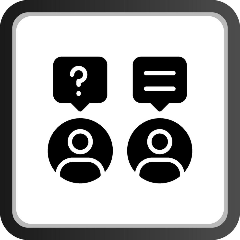Discussion Creative Icon Design vector