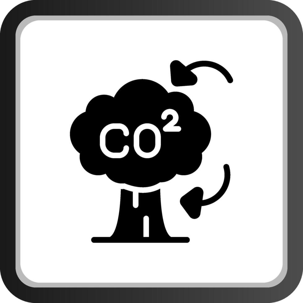 co2 creativo icono diseño vector