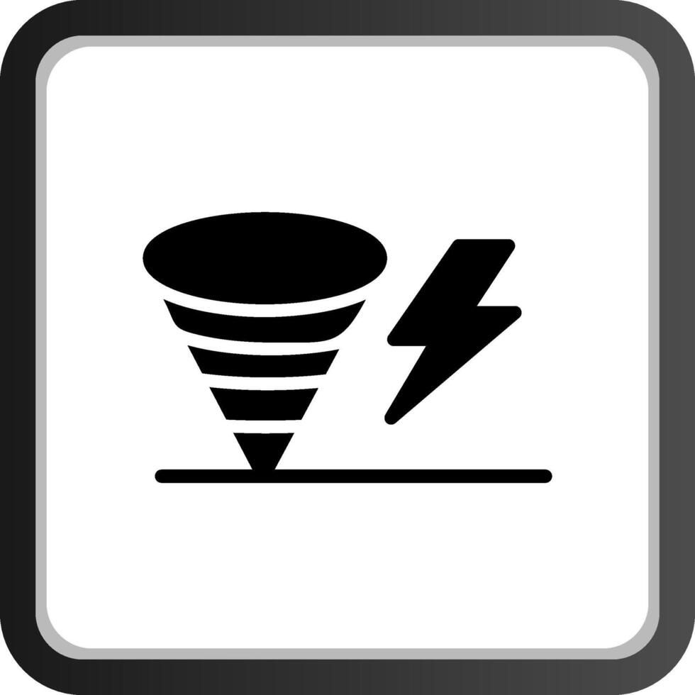 Tornado Creative Icon Design vector