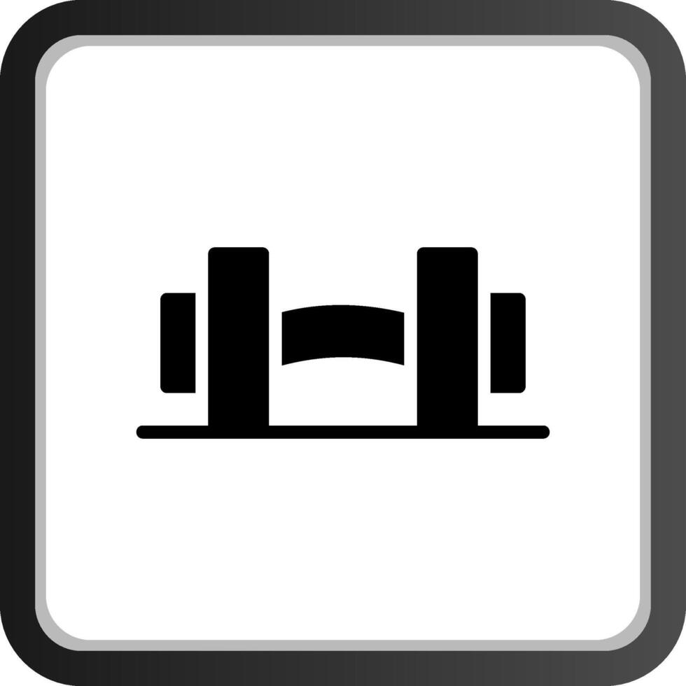 Dumbbells Creative Icon Design vector