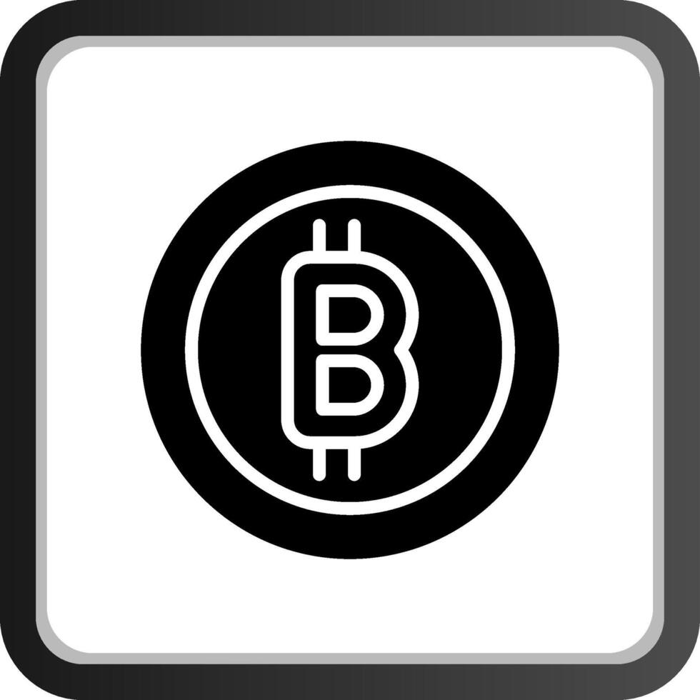Bitcoin Creative Icon Design vector
