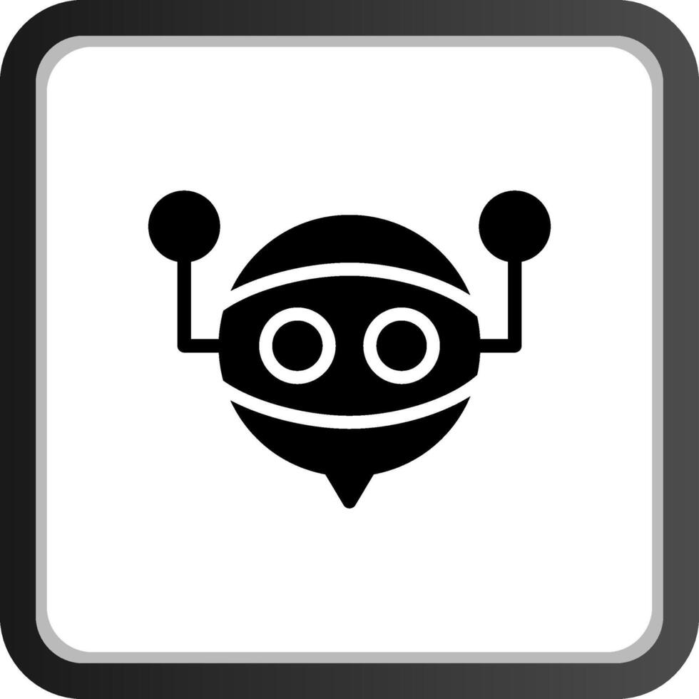 Virtual Assistant Creative Icon Design vector