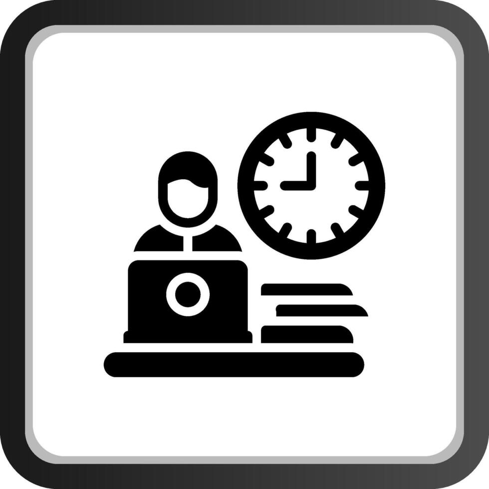 Work Habits Creative Icon Design vector