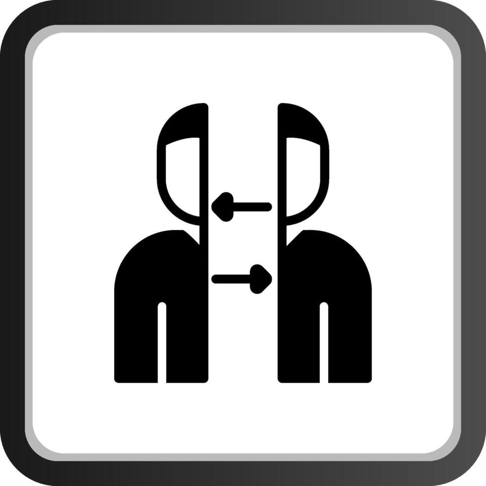 Self Determination Creative Icon Design vector