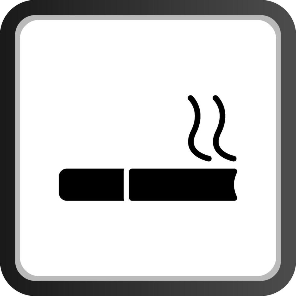 diseño de icono creativo de cigarrillo vector