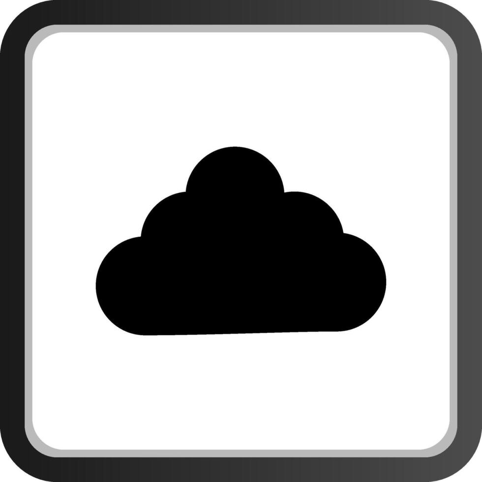 diseño de icono creativo de nube vector