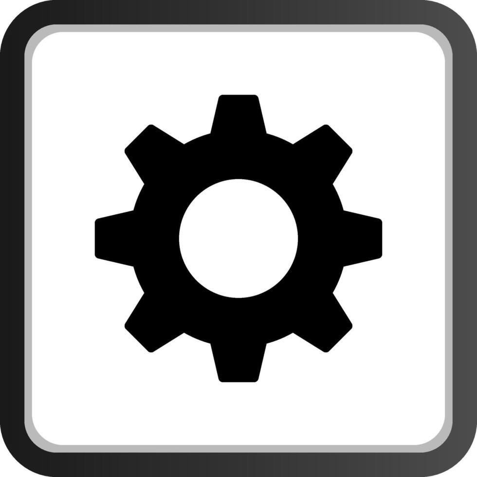 Cog Creative Icon Design vector