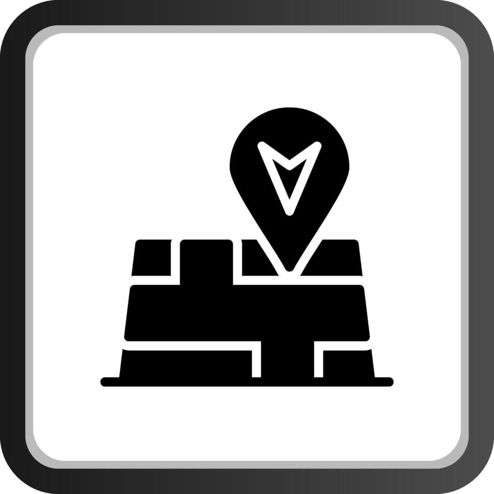 diseño de icono creativo gps vector