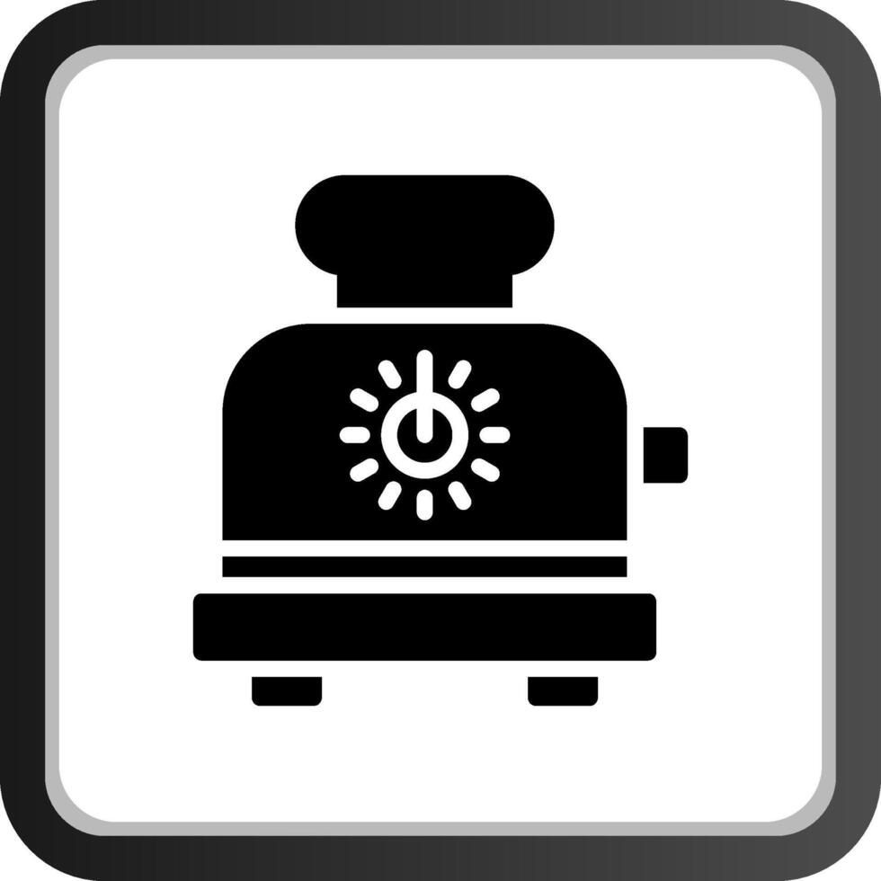 Toaster Creative Icon Design vector