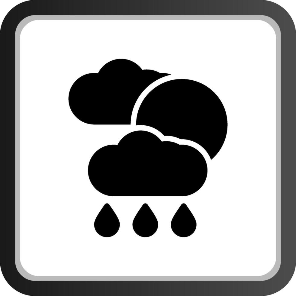 Weather Forecast Creative Icon Design vector