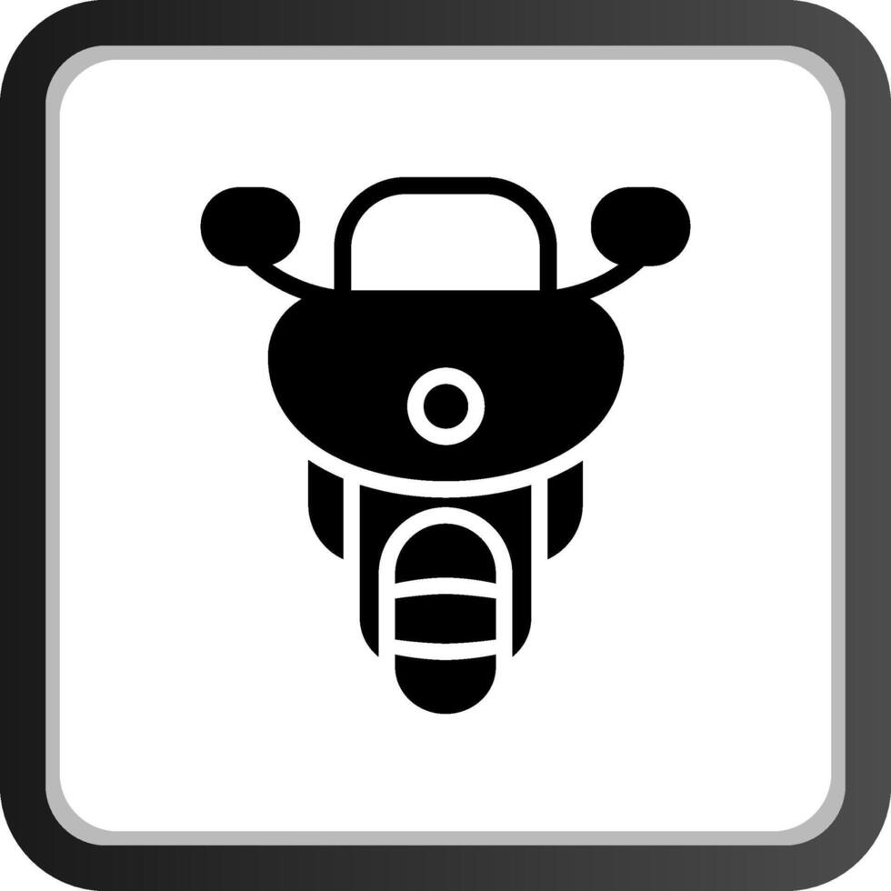 Motorbike Creative Icon Design vector