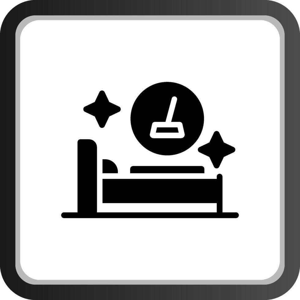 Airbnb Cleaning Creative Icon Design vector