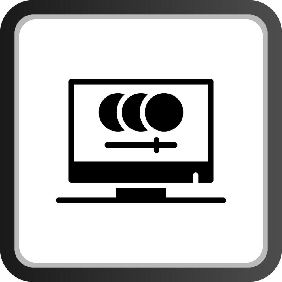 Digital Animation Creative Icon Design vector
