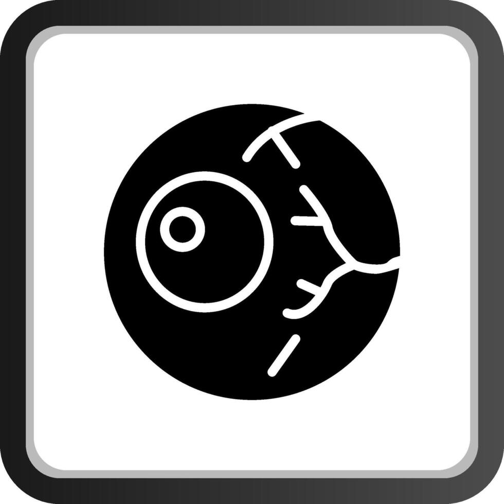 Eyeball Creative Icon Design vector
