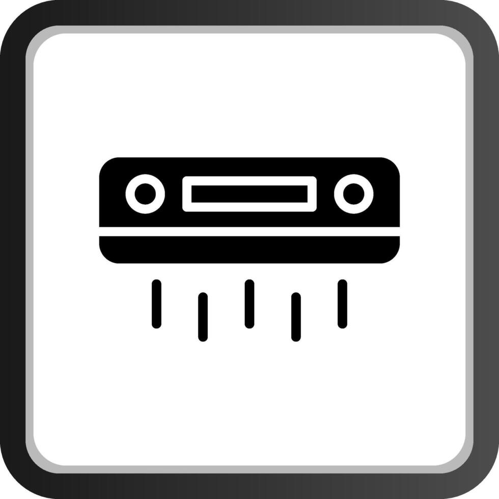 Air Conditioning Creative Icon Design vector