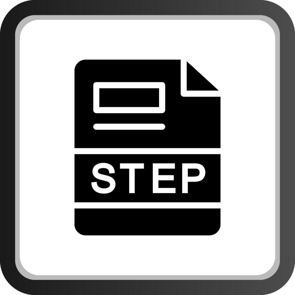 STEP Creative Icon Design vector