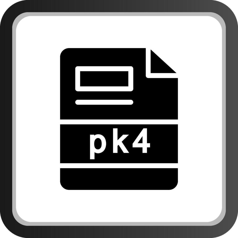 pk4 creativo icono diseño vector