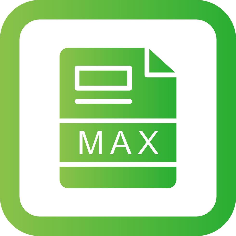 MAX Creative Icon Design vector