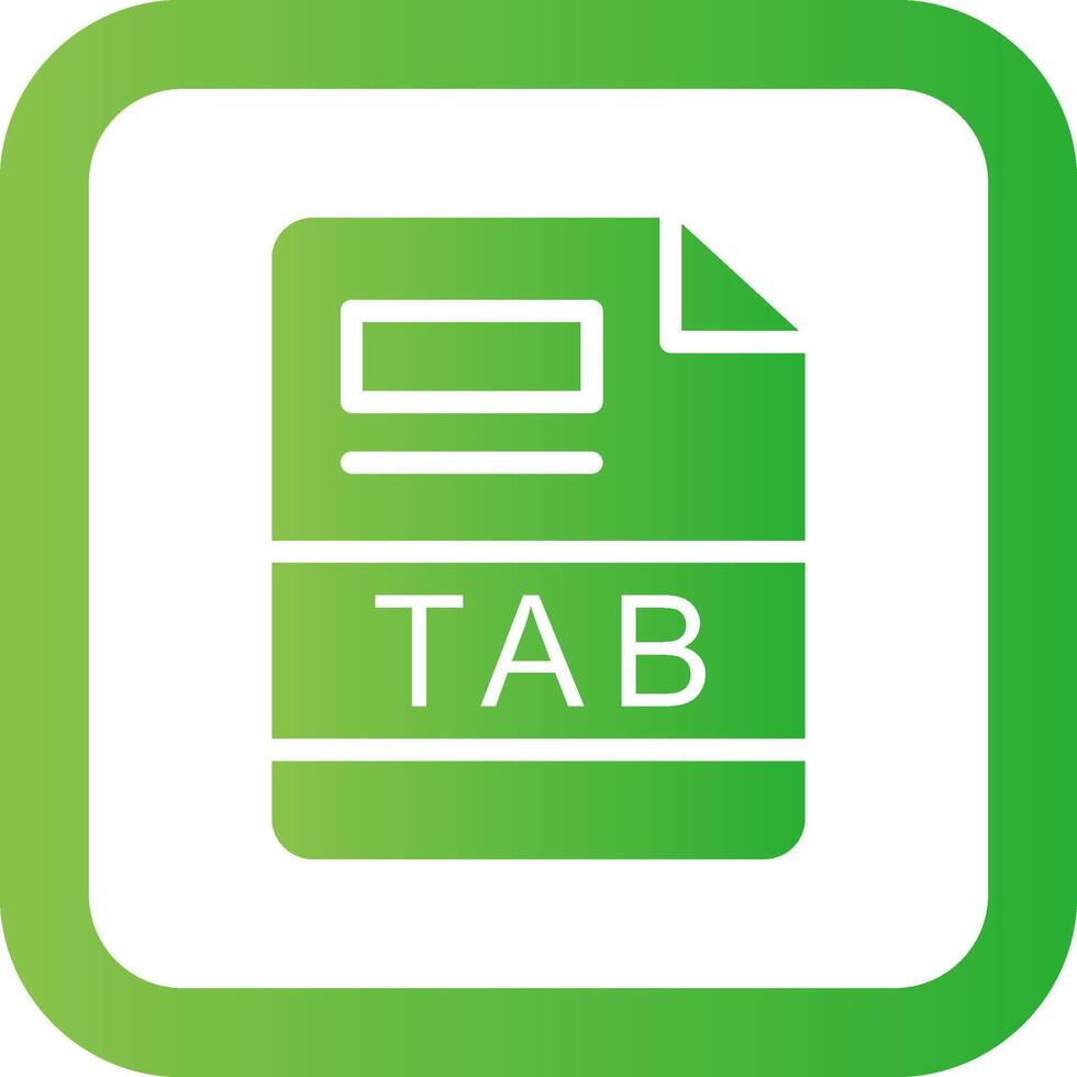 TAB Creative Icon Design vector